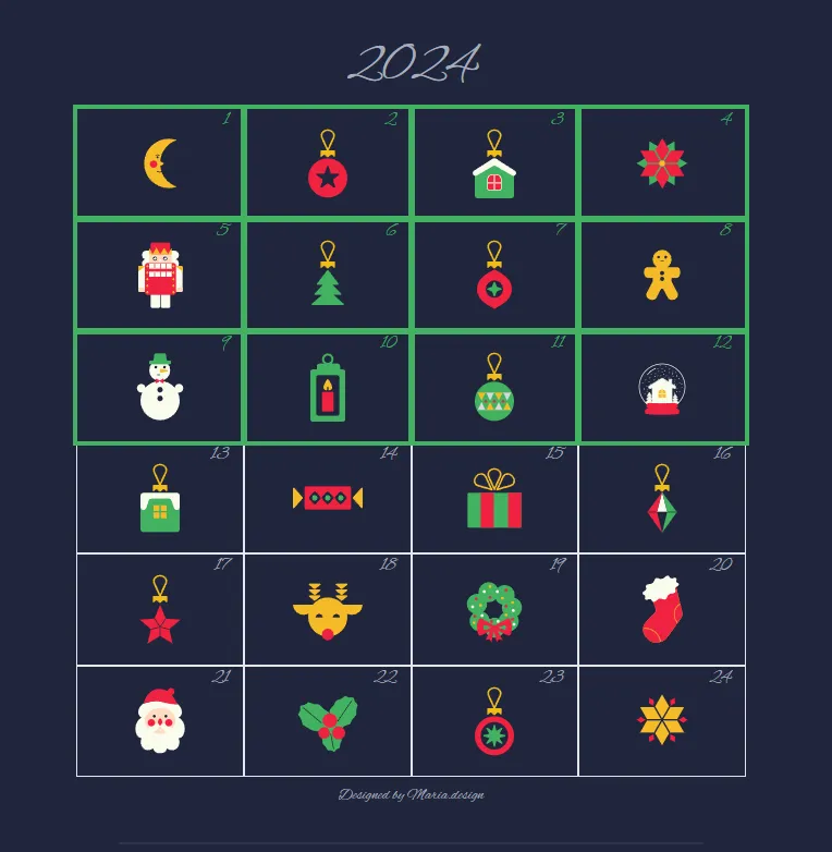 Advent of SQL challenge page
